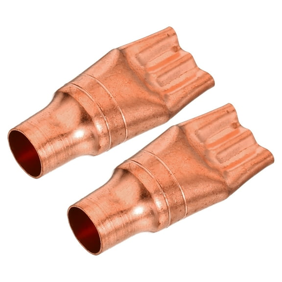 Uxcell 12.75mm to 3mm Flat Copper Fitting Air Conditioner Heat Pump Refrigeration Tubing Filters 2 Pack