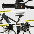 thumbnail image 3 of JOYSTAR Electric Bike for Teenagers, Ages 7+ with 250W Brushless Motor, 15 Miles 15MPH Electric Mountain Bicycle with Removable Battery, Multiple Colors, 3 of 6