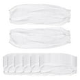 thumbnail image 2 of 100Pcs Disposable Protective Arm Sleeve Non Woven Fabric Lightweight for Painting, Cleaning Breathable Soft Protection Accessory Durable White, 2 of 3