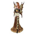 thumbnail image 3 of Large 18"H Fantasy Queen Bee Bumblebee Mother Fairy Carrying Honey Pot Statue, 3 of 9