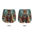 thumbnail image 5 of Haiem Pond Meditating Tiger Women's 2 in 1 Running Shorts - Lightweight Athletic Workout Gym Yoga Breathable Sports Shorts Liner with Phone Pockets-XX-Large, 5 of 9