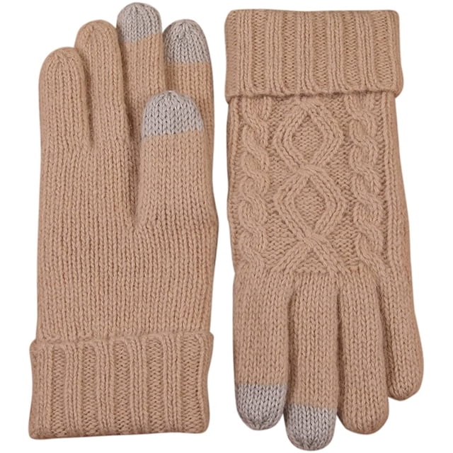 Guantes forrados de lana gruesos para mujer Xemadio CJWUS-6570