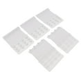 thumbnail image 5 of 5pcs Women 4Rows Band Extender Stretchy Bra Strap Replacement - White, as described, 5 of 8