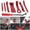 Red, variant on Auto Trim Removal Tool Kit - 8 Piece Car Disassembly Set - Panel Pry Tool for Dashboard Door