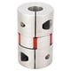 thumbnail image 2 of Acoplamiento de eje flexible Acoplamiento de eje de ciruela de alta torsión y larga duración Excelente resistencia a las vibraciones Aleación de aluminio Diámetro de orificio ANGGREK Otros, 2 of 8