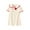 Beige, variant on Efsteb Summer Dress for Girls Cute Strawberry Short Sleeve A-Line Casual Everyday Dress (Beige,9 Years)