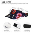 thumbnail image 4 of Balery Dancing Skeletons Floral Garden Sport Wear Athletic Visor Sun Sports Visor Hat Visor Adjustable Cap for Women and Men (One Size), 4 of 8