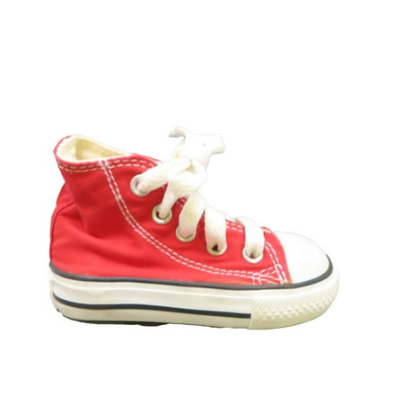 

Pre-owned Converse Unisex Red Sneakers size: 3 Infant