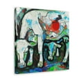 thumbnail image 5 of Cow's Abstract Tapestry - Canvas, 5 of 25