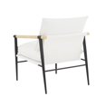 thumbnail image 5 of TOV Furniture Cali Pearl Accent Chair with Black Metal Legs, 5 of 6