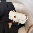 thumbnail image 2 of Bolso mando All-Match Hand Bag Flap Fomen PU Leather Color sólido compra, 2 of 9