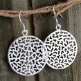 thumbnail image 2 of Pendientes de plata de ley 925 con flores para mujer, exquisitos accesorios de joyería para novia, regalo de moda para boda, 2 of 2