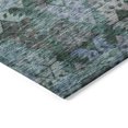 thumbnail image 4 of Addison Rugs Chantille Indoor/Outdoor Transitional Diamonds Emerald Washable Round Rug, 8' x 8', 4 of 6