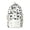 White, variant on Backpack for Kids Cute Butterfly Print Backpack for Girls,Aesthetic Color Block School Backpack,Large Capacity Multi‑Pocket Bookbag for Teen Girls School Travel