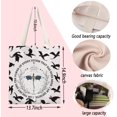 thumbnail image 2 of ENSIANTH Dark Romance Reader Gift Dragon Lover Tote Bag Violet Sorrengail Fantasy Reader Gift Dragon Rider Shopping Bag, 2 of 5
