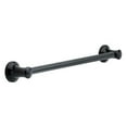 thumbnail image 5 of Delta Faucet 41724-BL Transitional Concealed Screw ADA-Compliant Decorative Grab Bar, 24 inch, Flat Black, 5 of 6