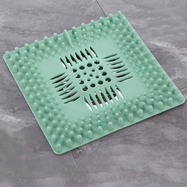 Square Floor Drain Stopper Filter Screen for Bathroom and Kitchen Clogs and Debris Easy installation