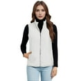 thumbnail image 2 of Diufon Womens Vests Padded Lightweight Sleeveless Vest Fall Winter Full Zip Outerwear Vests with Pockets, 2 of 9