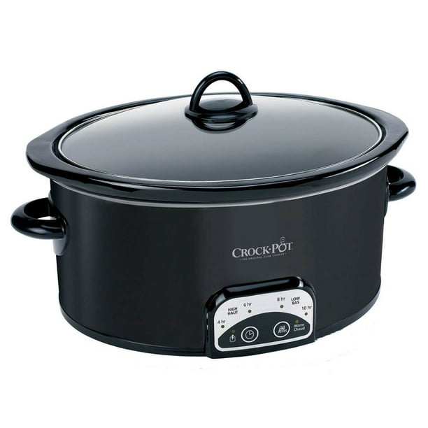 Crock Pot 5.5 Quart Oval Smart Pot Programmable Slow Cooker with ...