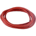 thumbnail image 1 of GFDYREE 2 Yards 5.0mm Orange Braided Leather Cord for Jewellery Making and DIY Projects, 1 of 2