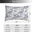 thumbnail image 2 of Kdxio Cotton Pillow Cases 20"x30" Pillowcases,Soft and Breathable Bedroom Pillow Cases-Indigo Tie Dye-No Pillow Core, 2 of 5