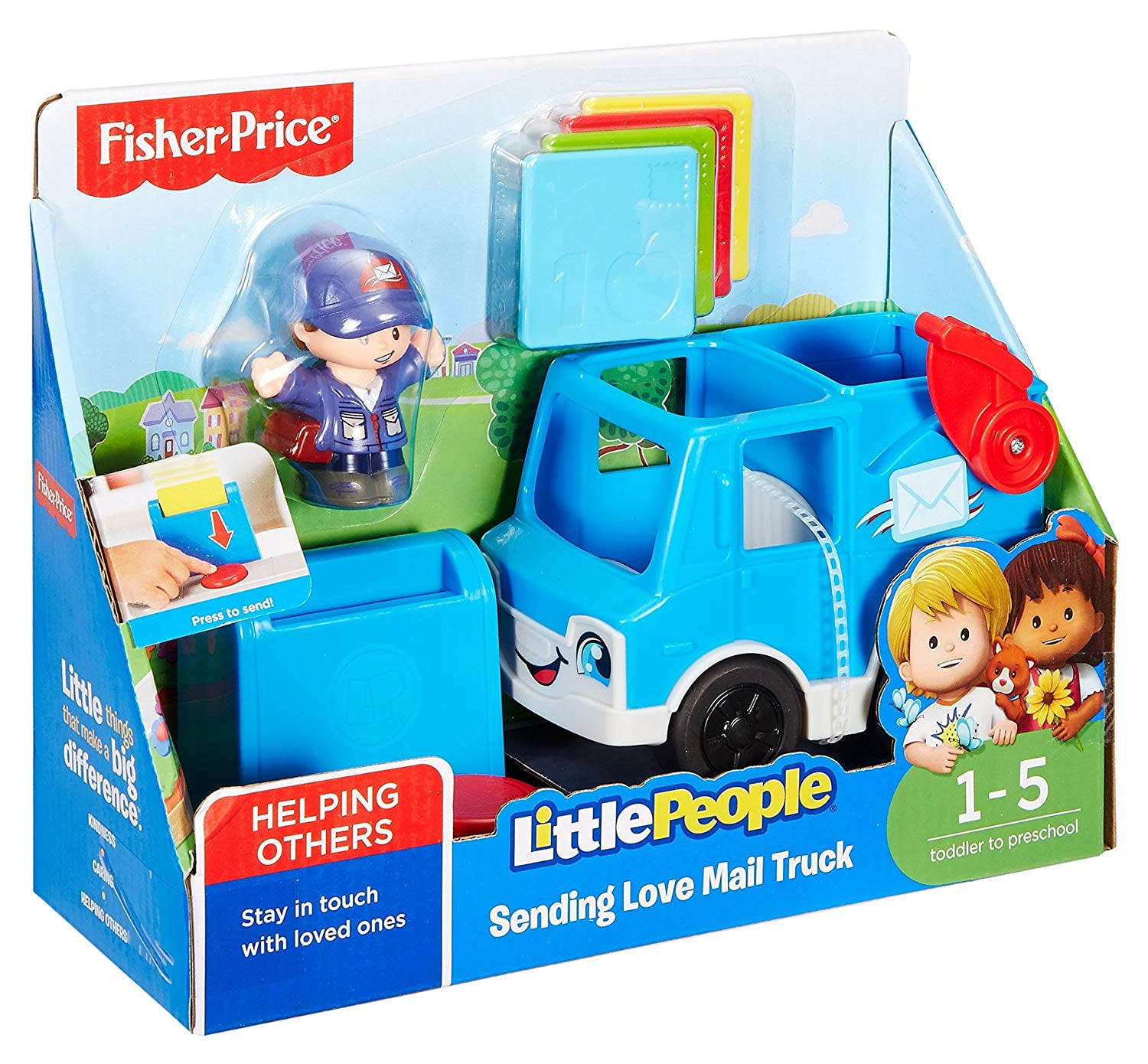 fisher price mail truck