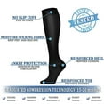 thumbnail image 3 of MesaSe 3 Pairs Compression Sock for Women and Men Circulation -Best for Running Nursing Athletic Sports, 3 of 6