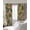 Pink, variant on Leopard Botanical Blackout Curtains for Bedroom/Living Room, Thermal Insulated Kitchen Curtains, Summer Tropical Animals Leaves Grommet Darkening Window Treatment Drapes 27.5"x39"x2