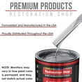 thumbnail image 3 of Restoration Shop - Iridium Silver Metallic Acrylic Lacquer Auto Paint - Complete Gallon Paint Kit with Slow Thinner, 3 of 4