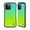 Aqua Green, variant on Head Case Designs Neon Rain Ombre Yellow Hybrid Case Compatible with Apple iPhone 15 Pro Max