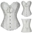thumbnail image 1 of SAYOO Corset pour Femmes, Bustier Aguichant en Dentelle Florale, 1 of 2