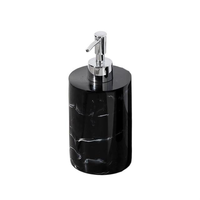 Dispensador de jabón con cabezal de bomba plateado, dispensador de jabón for manos y platos for encimera de baño, decoración de fregadero de cocina