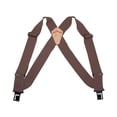 thumbnail image 3 of Perry Outback Comfort Suspenders 2" Regular Clip-On Belt Suspender - Brown, 3 of 4