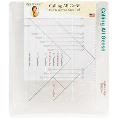 Quilt In A Day Calling All Geese Ruler Template-1