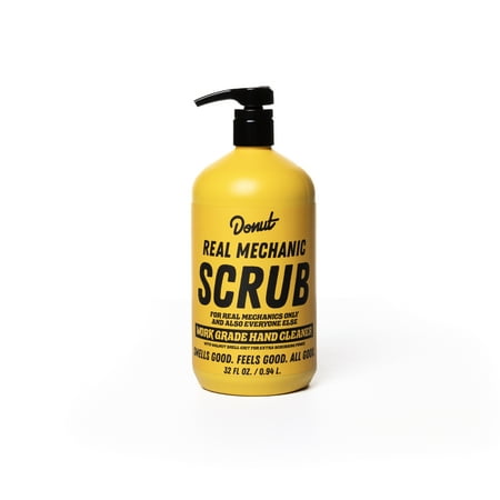 Donut Media Hand Soap, Free of Parabens & Pthalates, Cuts Grime & Grease, Shea Butter & Coconut Oil, 32 fl oz