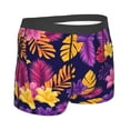 thumbnail image 3 of Naloa Purple Flower Print Mens Underwear - Boxers for Men, Classic Briefs for Men, 3 of 9