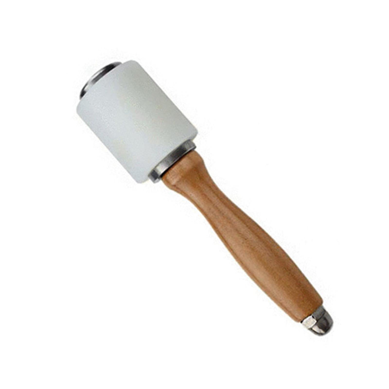 Yunhgft Leather Carving Hammer Comfortable Handle Cutting DIY Professional Leather Craft B