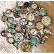 Lifetime Metal & Epoxy Brads, 32/pkg