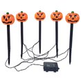 thumbnail image 1 of Luces solares de jardín Luces solares al aire libre LED Halloween Luz solar para césped Calabaza 3D para la celebración de días festivos, 1 of 9