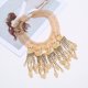thumbnail image 3 of Guardurnaity Collar clavícula calavera grande esqueleto Punk Collar cadenas cortas joyería exagerada calavera accesorio señora fiesta Ropa, zapatos y accesorios Miscelánea Oro Guardurnaity AP014931-01, 3 of 6