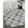 thumbnail image 3 of Ahgly Company Machine Washable Indoor Rectangle Transitional Gray Area Rugs, 6' x 9', 3 of 7