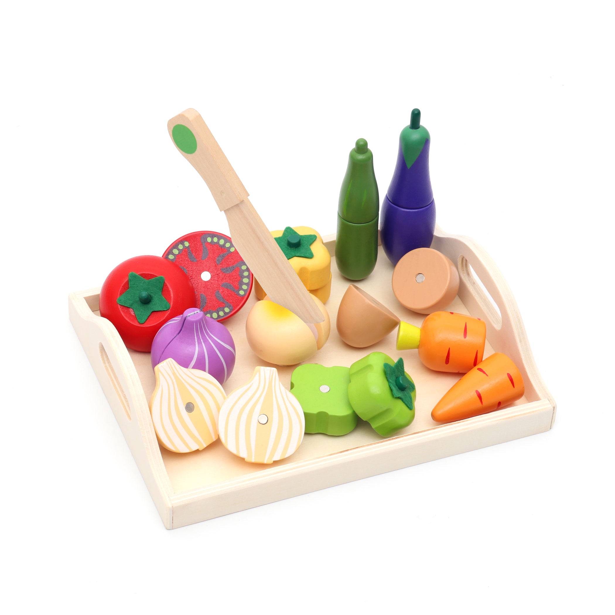 magnetic fruit cutting