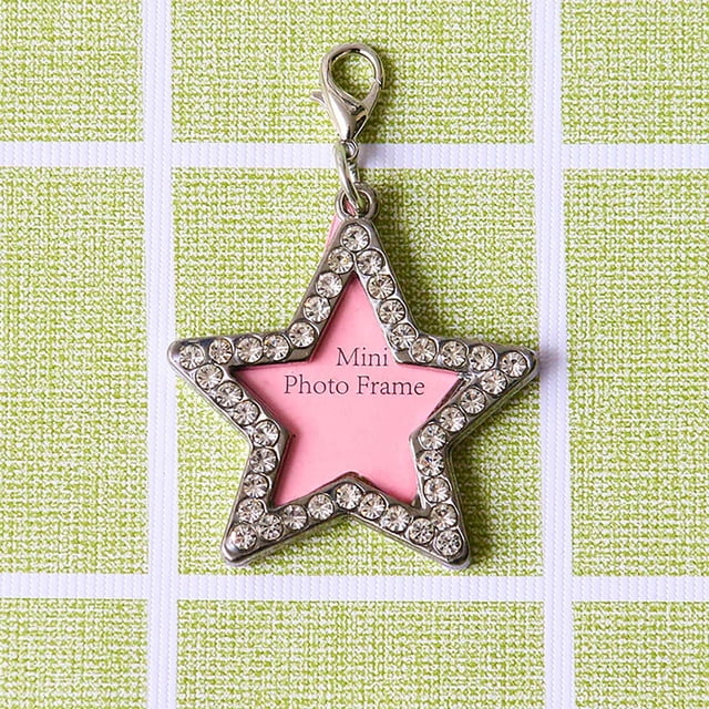 TopLLC Colliers & Pendentifs DIY Pet Diamond Pendentif Nom Inscriptible Collier Accessoires Chien Tag Pendentif Pendentif Animal