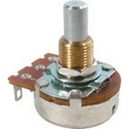 Guitar & Amp Potentiometer, 500K Audio, Solid Shaft By