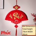thumbnail image 2 of Chinese New Year Tassels Hanging Ornament Pendants Spring Festival Traditional Decor 2024 Lunar Year Decor Pendants 1, 2 of 5
