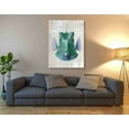 thumbnail image 3 of Epic Graffiti 'Cowfish' by Fab Funky Canvas Wall Art, 40"x54", 3 of 3