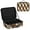 Brown Beige, variant on Large Travel Artist Makeup Bag With Adjustable Dividers &12 Brush Slots Portable Cosmetic Organizer Wooden Houes Pine Trees