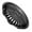 Black, variant on Miangastore Car Hub Cover Plate Silver 1Pack 14-Inch