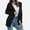 Black, variant on Baqcunre Women's Solid Color Knitted Cotton Pocket Sweater Long-Length Cardigan Long Cardigans for Women Trendy Cardigan Sweaters for Women Long Sweaters for Women,Womens Sweaters White M