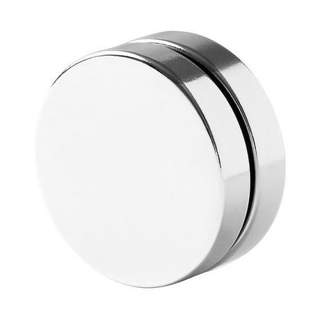 - totalElement 1.25 x .25 Inch Heavy-Duty Neodymium Rare Earth Large Disc Magnets N48 (2 Pack)